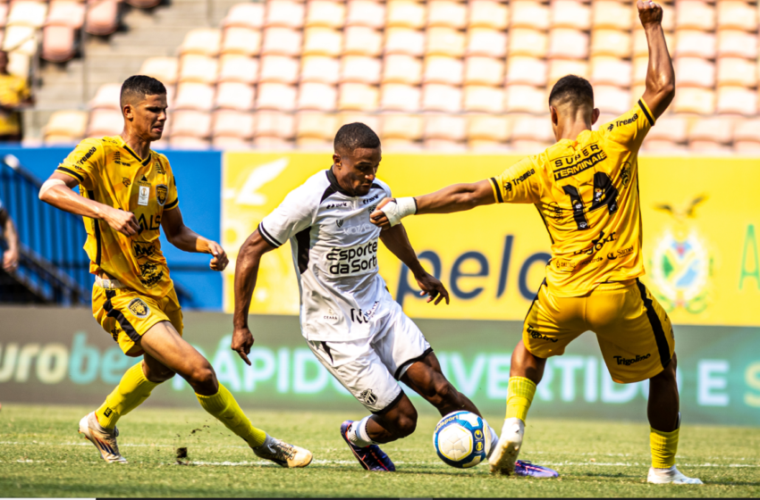  Ceará sai atrás do placar, mas, garante o empate e é 6ª colocado na tabela.