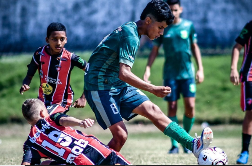  Anjos do Céu e Ceará goleiam e largam no topo do Campeonato Cearense Sub-13