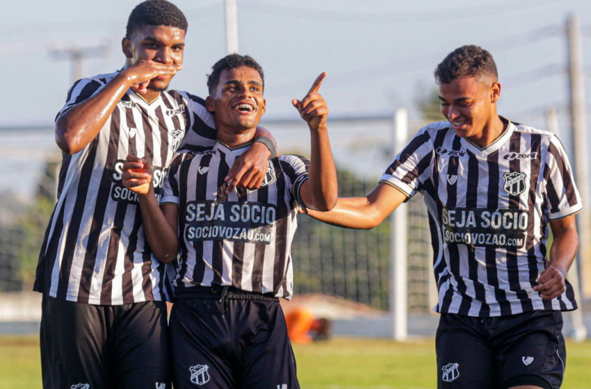  Copa do Brasil sub-20 Ceará goleia Serra Branca e garante classificação.