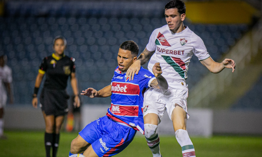  Fortaleza vence fluminense no Brasileiro de Aspirantes