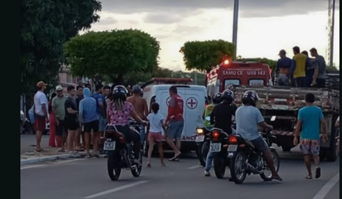  Motociclista morre após perder controle da moto em uma avenida de Várzea Alegre.