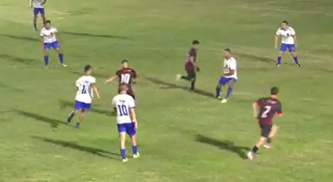 Flamengo do Mari atropela o Boca em uma goleada na abertura do municipal.