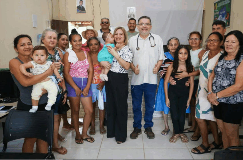 Atendimento médico voluntario é meta do casal Dr. Fabrício e Dra. Luciana.