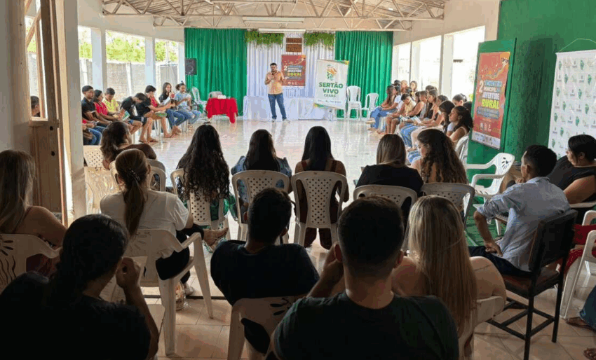 SDA participa de encontro municipal de jovens rurais em Quiterianópolis