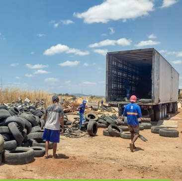  Recolhimento de pneus usados tem acompanhamento da SEMMA